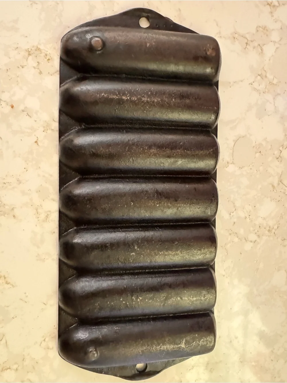 Cast Iron Corn Stick Mold/Corn Bread tray- Vintage Black